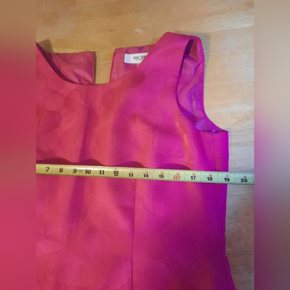 Jones Studio Vibrant Pink Midi Dress - Picture 6 of 10